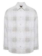 plaid button-up shirt